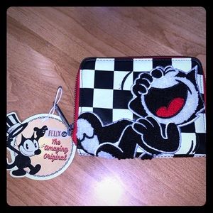 Loungefly Felix the Cat wallet NWT
